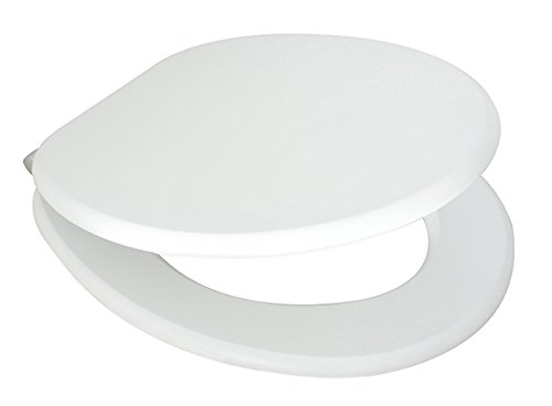 Eisl ED09010SC MDF Holzkern WC Sitz mit Absenkautomatik, weiß - 3