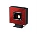 Produktbild CADEL Cloe³ Pelletofen 6,5 kW Pellet Ofen Cloe-Glas-Rot