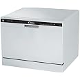 Lavastoviglie Da Tavolo 4-6 Coperti, Serbatoio 6L Integrato, 4 Programmi, Display Touch, Asciugatura Ad Aria Calda, Silenziosa A 52 DB
