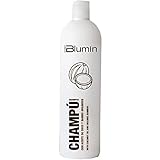 Tamaños Existentes: 1000 ml. Blumin Champú con Aceite de Coco y Bambú Orgánico para Cabellos Normales o Secos Pelo sano con Brillo y sin Apelmazar 1000 ml