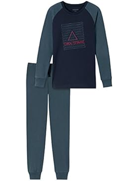 Schiesser Jungen Zweiteiliger Schlafanzug Anzug Lang