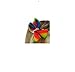 Mytoptrendz® Ladies Girls Rainbow Large Ribbon Bow with Sparkly Crystal Centre on Beak style Hair Clip Hair Accessories