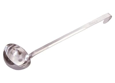 De Buyer 3130.06 Louche Pochon - Inox - Manche : 28,2 cm - Diamètre 6 cm