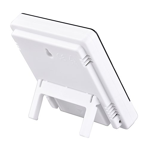 Aihome Raum-Thermometer mit Digitalanzeige, Luftfeuchtigkeitsmesser für innen, Digitaler Sensor für die Temperaturmessung in °C und °F - 4
