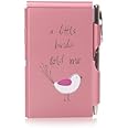 Junction 18 Lisa Buckridge Tweet Birdie Design flip notes handbag notepad in case with pen