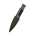 Produktbild Eburya Schottischer Sgian Dubh - Griff aus echtem Horn mit handgeschnitzter Distel