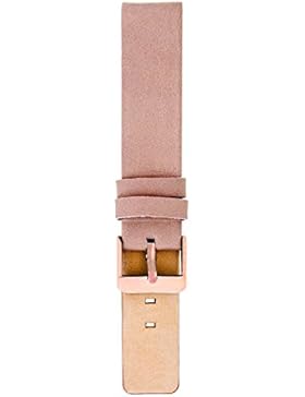 Oozoo Armband - Ersatzarmband für Oozoo Uhren etc. - 14 mm - Farbe : Pinkgrau