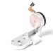 Produktbild fengwen66 Gimbal Kamera Roll Arm Motor RC Drone Ersatzteile für DJI Phantom 3 Pro/ADV (Silber)
