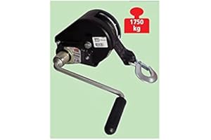 TRAILERS EQUIPEMENT Treuil de halage Auto freiné - Charge Max.1750 kg - avec Sangle 8 m