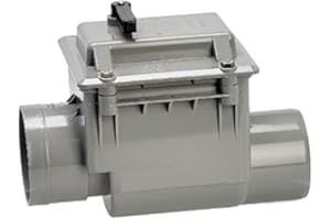 OUTILE Clapet anti-retour à fermeture manuelle Ø 100 à coller