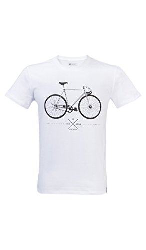 Exklusiv Helmets - Camiseta FIXIE - Hombre - S - Blanco