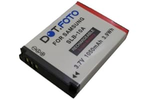 Dot.Foto SLB-10A Premium 3.7v / 1050mAh Rechargeable Battery for Samsung