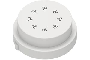 Pastidea - Trafila POM Fusillini A3 6,5 mm compatible con Philips Pasta Maker Avance y Serie 7000