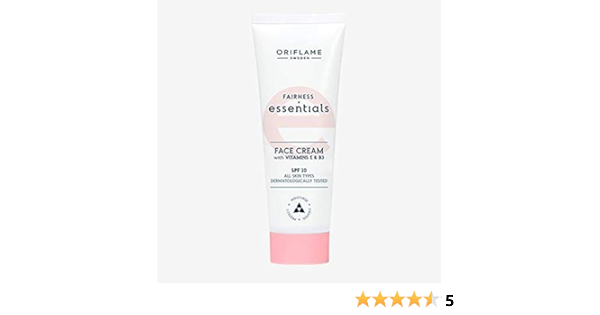 fairness essentials face cream with vitamins e & b3
