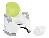 Mattel Fisher-Price CBV06 Komfort Töpfchen mit bequemer hoher Rückenlehne und Ablage für die Arme, grün