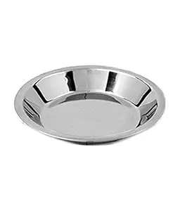 Royal Shappire Stainless Steel Parath/Thali In Dimension14 Inches