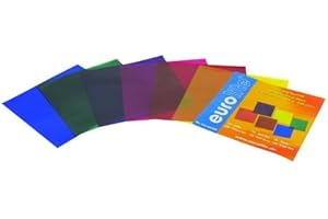 EUROLITE Lot de 6 films colorés PAR-56 - 19 x 19 cm