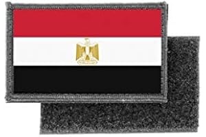 Akachafactory Toppe Toppa Patch Bandiera stampado Applique banderina Egitto
