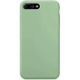 Lavderuar iPhone 7 Plus / 8 Plus ile Uyumlu İ&ccedil;i Kadife Lansman Silikon Kılıf &ndash; Kamera Korumalı, Darbe Emici, Premium Yumuşak 