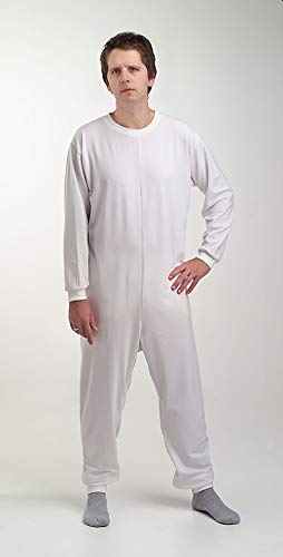 Pijama Antipañal Geriátrico de 2 cremalleras. Manga Larga. Fabricado en tejido transpirable (TALLA L)