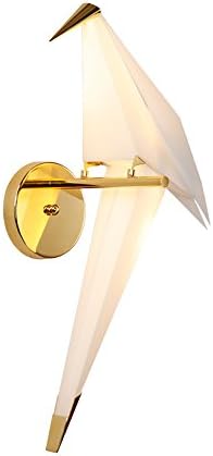Iron Wall Lamp - Postmodern Personality Chinook Crane Restaurant Aisle Decoration LED Lamps Living Room Bedroom Wall Lamp ( Size : 1 head )