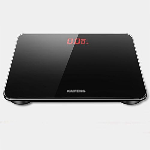 DWW-weight scales Weight scale Ultra-pure black household adult tempered glass Extra-large digital display Digital Scale