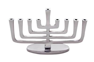 Inside Retail 500207-2 Menorah Moderne Chandelier Aluminium Poli