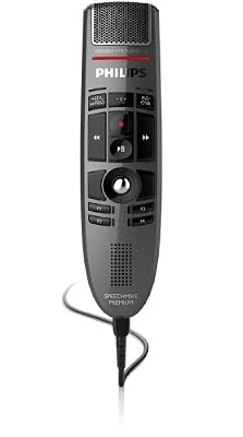 Philips SpeechMike Premium Dictaphone avec Boutons poussoirs Noir
