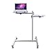 Produktbild Laptopständer DD Laptop-Tisch, Der Desktop Ist In Jedem Winkel Einstellbar, Tragbarer Drehbarer Bodenständer, 2 Höhenoptionen-Mausplatine -Werkbank (Farbe : HA-20)