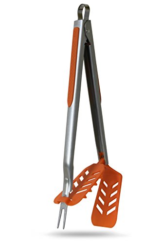 TNK Brand - Stingray 6 in 1 Multifunktions-Küchenhelfer / Küchenzange / Pfannenwender - Orange