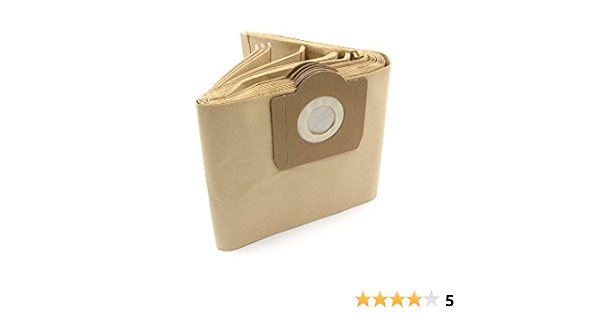 vhbw 10 Sacchetto Carta Compatibile con aspirapolvere aspiraliquidi CMI  C-NTS 1250-20X (R) : Amazon.it: Casa e cucina