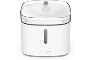 PAWBBY CARE - Distributeur d'eau pour animaux domestiques, distributeur d'eau pour chats, distribution silencieuse, distributeur automatique, contrôle à distance avec application