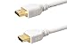 Produktbild Panasonic High Speed HDMI Kabel 3D Ultra HD 4K 2K Full HD 1080p / 2160p Deep Color ARC weiß (1 m (2 Stück))