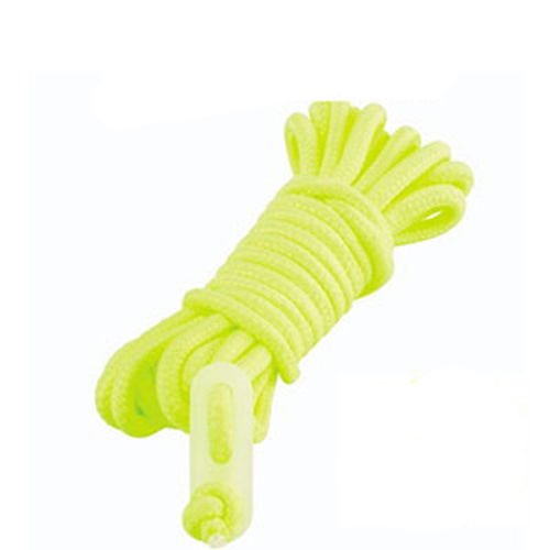 Preisvergleich Produktbild Camping Awning Tent Guy Ropes Tent Ropes x4 Outdoor (yellow)