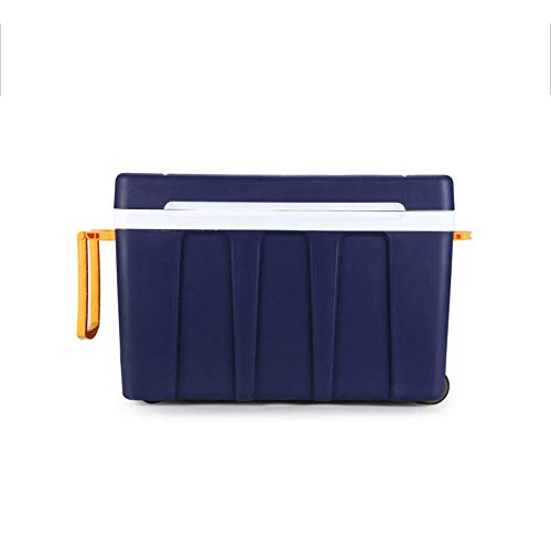 LEIAZ Frigorifero Portatile con Ripiano Estraibile E Adattatore per Auto, 50L, Grande capacità per Auto E Uso Domestico