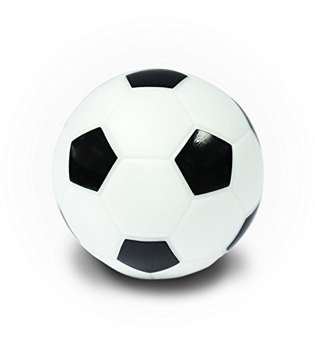 Spearmark Fußball Farbwechsel Licht, Schwarz/Weiß