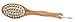 GranNaturals Natural Bristle Bath & Shower Body Scrub Brush for Exfoliating Dry Brushing and Anti Cellulite Reducing Massager Treatment with Long Wooden Handle