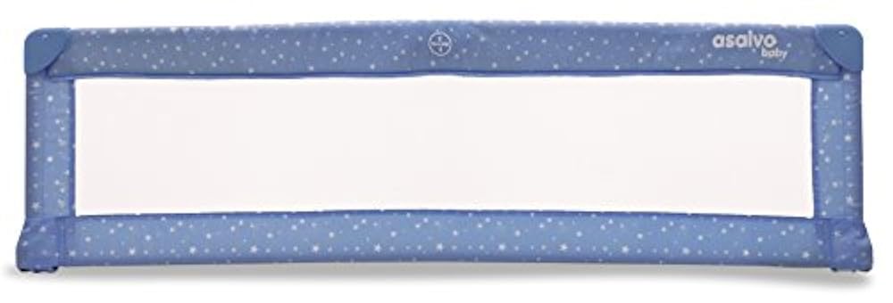 asalvo 15785 Bed Rail Stars, 150 cm, blau