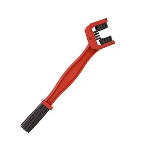 AllExtreme Bike Chain Cleaner for Cycle, Motorcycle and MTB Road Bike (Red)