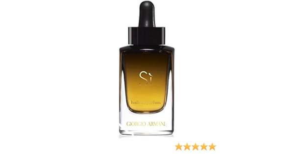 si huile de parfum giorgio armani
