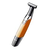 Mojado & Dry Safe to Use-IPX7 100% waterproof, recommend to use with gel or foam; cabezales de afeitado desmontables y el peine de límite hacen que este recortador de pelo fácil de limpiar y seguro de usar. Simplemente disfrutar de su baño o ducha al máximo!.