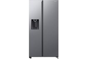 Samsung American Style Fridge Freezer with SpaceMax Technology, Refined Inox, RS65DG54R3S9EU