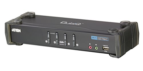ATEN CS1764A KVM-Switch, USB, DVI, Sound