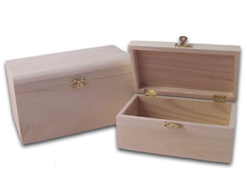 Schatullen 2-teilig / Holz-Rohlinge