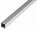 Produktbild GAH-Alberts 473518 Vierkantrohr - Aluminium, silberfarbig eloxiert, 1000 x 10 x 10 mm