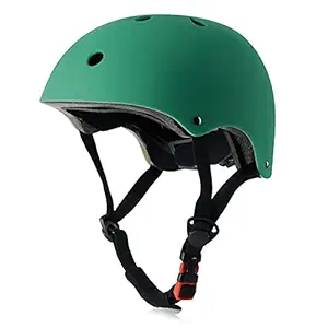 OUWOR Skateboard Helmet CPSC Certified Lightweight Adjustable, Multi-Sport for Cycling Skating Scooter