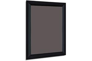 PICTUREHANGINGDIRECT A2 Black Miter Snap Frames Wall Posters Holder Click Frame Picture Clip Display Retail Wall Notice Boards (A2 Black)