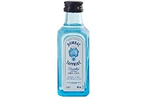 BOTELLITA GIN BOMBAY SAPPHIRE 5cl 47% VOL.