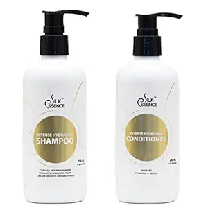 SILK ESSENCE Intense Hydrating Shampoo & Conditioner (250Ml)