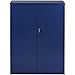 Produktbild PIERRE HENRY Armoire de bureau JOKER style industriel - Métal bleu nuit nacré - L 43 x H 105 cm